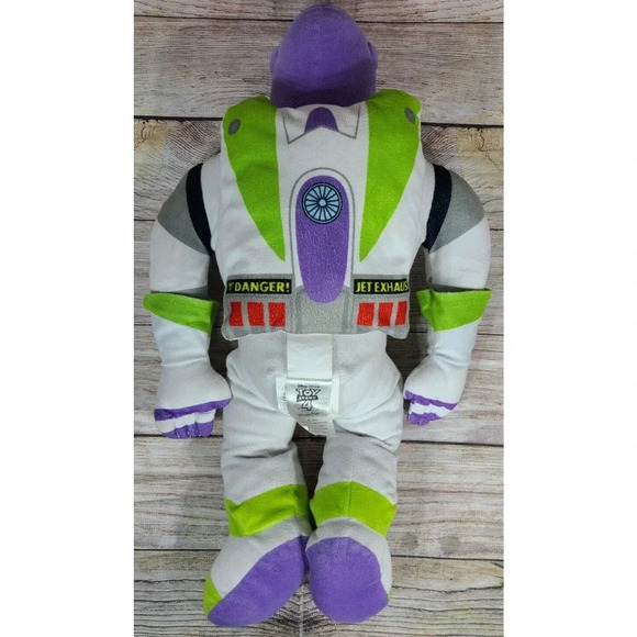Disney Toy Story 4 Plush Buzz Lightyear Stuffed Animal Pillow Pal 21" FLAW - Picture 2 of 4